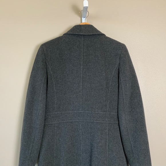 Nine West Wool Button Front Overcoat Coat - Picture 12 of 16